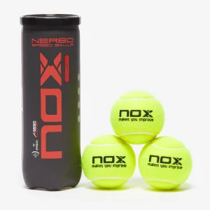 Bola de Padel NOX NERBO Speed – Tubo com 3 Bolas